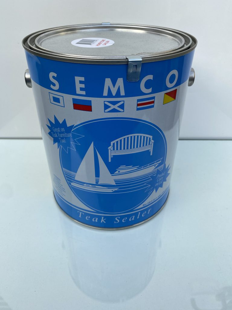 SEMCO Teak Sealer Honeytone 3,789 liter GALLON Car & Boat Products