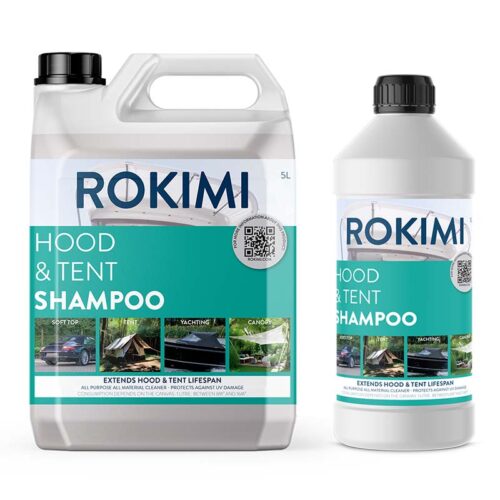 Hood & Tent Shampoo Rokimi 1 liter Car & Boat Products