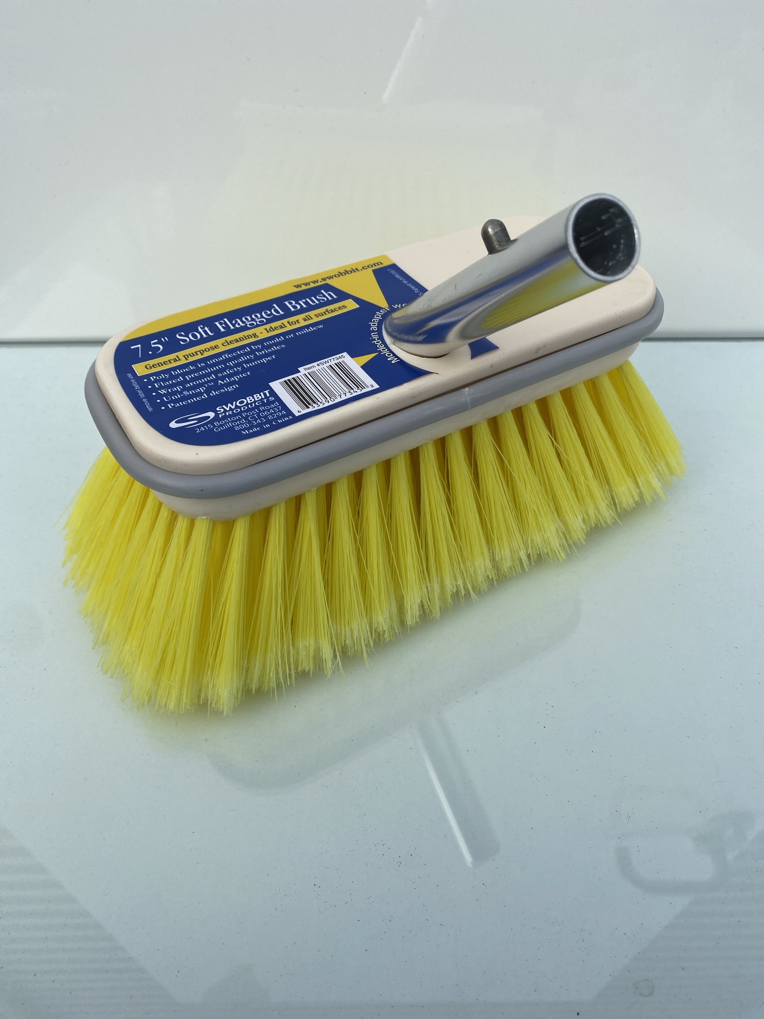 Lees meer over het artikel Swobbit dekborstel soft Car & Boat Products snap-in