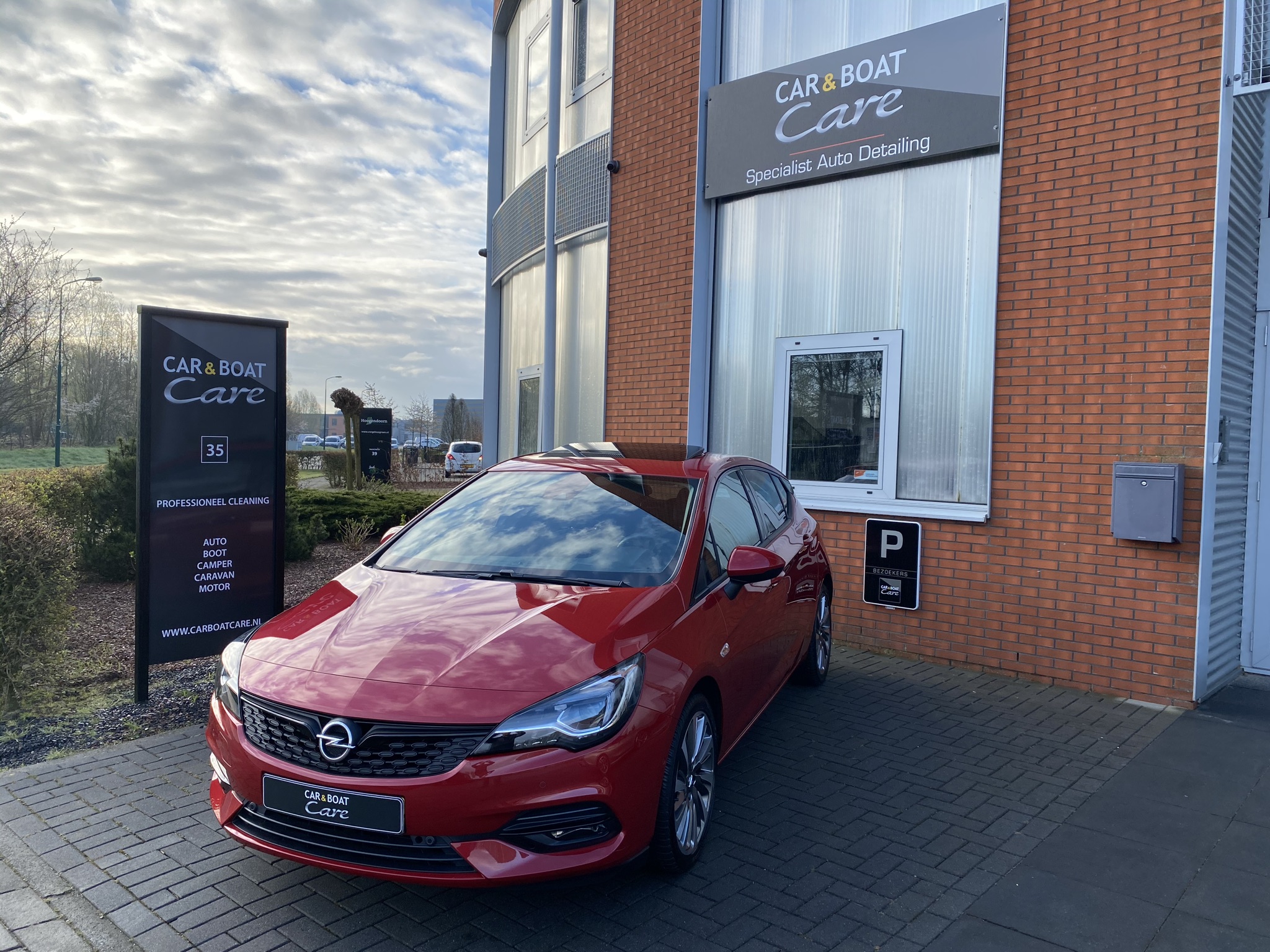 Opel Astra Bronze detailing